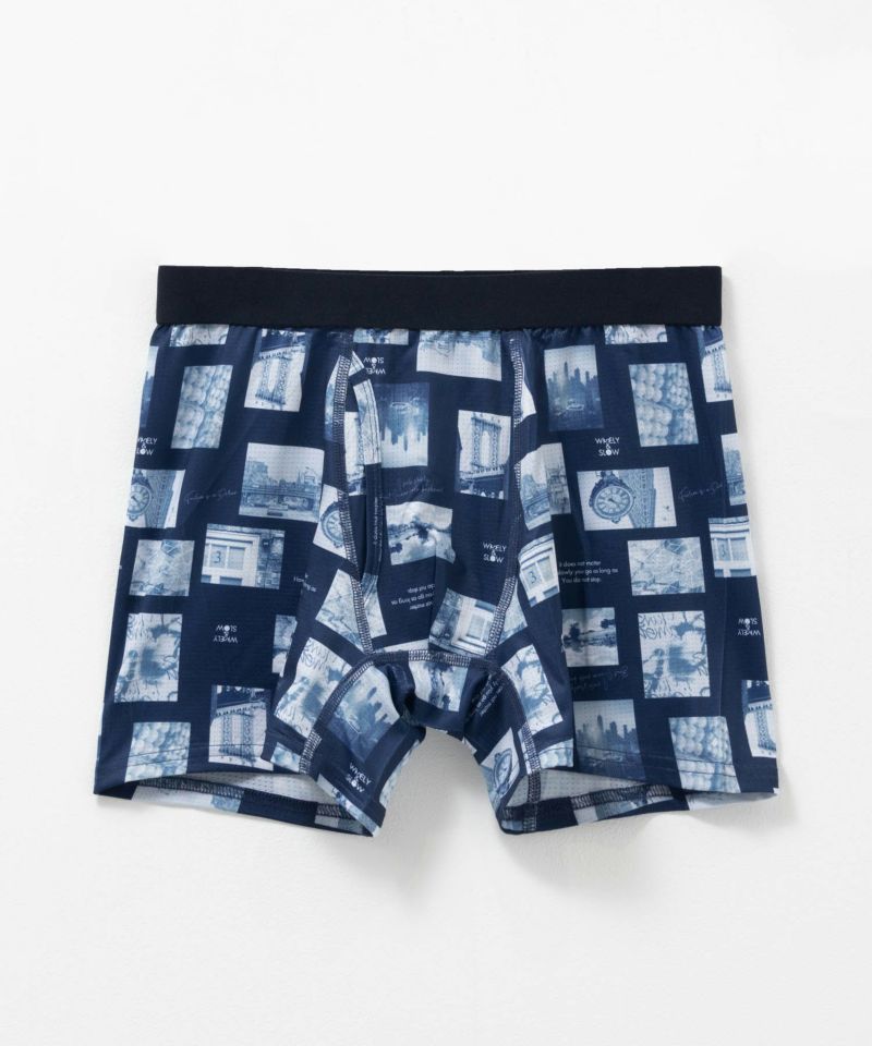 NAVY  メッシュボクサーパンツ メンズ メール便 対応商品商品画像-4