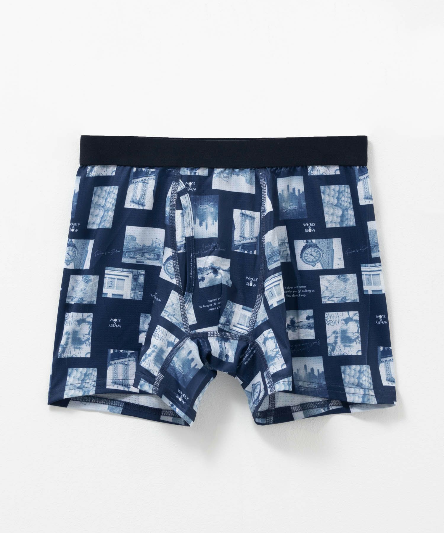 NAVY  メッシュボクサーパンツ メンズ メール便 対応商品商品画像-4