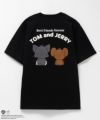 Tom and Jerry バックサガラ刺繍Tシャツ メンズ ネコポス 対応商品