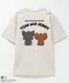 Tom and Jerry バックサガラ刺繍Tシャツ メンズ ネコポス 対応商品