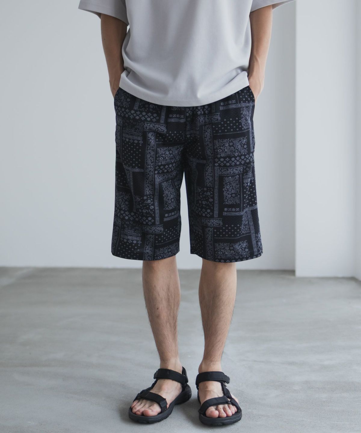 NAVY ハニカムメッシュショートパンツ メンズ