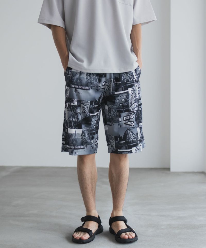 NAVY ハニカムメッシュショートパンツ メンズ商品画像-2