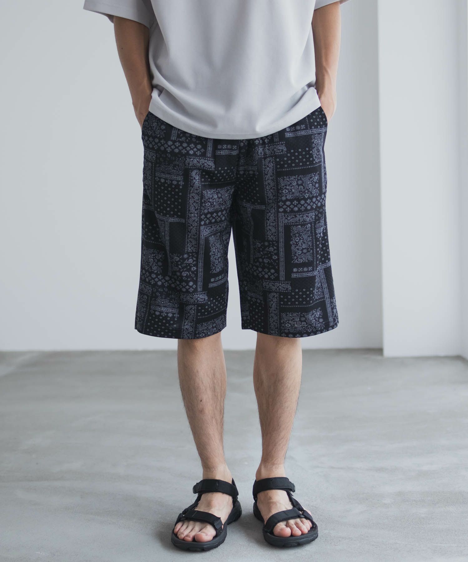 NAVY ハニカムメッシュショートパンツ メンズ