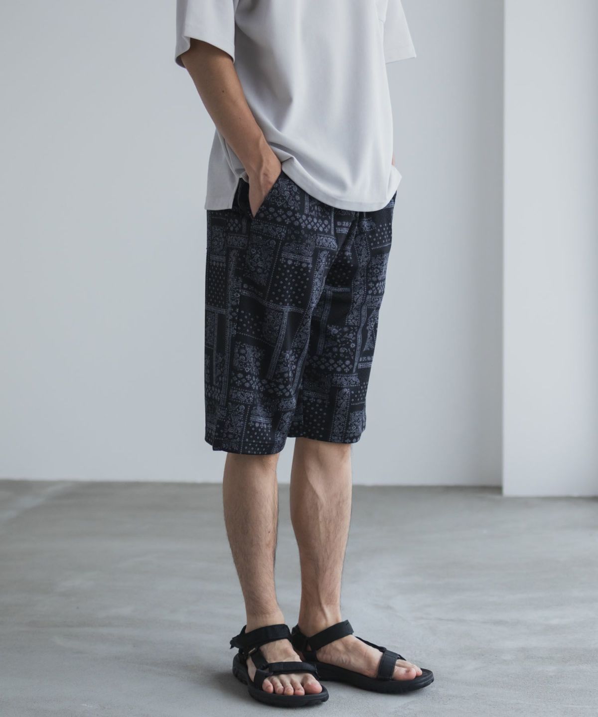 NAVY ハニカムメッシュショートパンツ メンズ