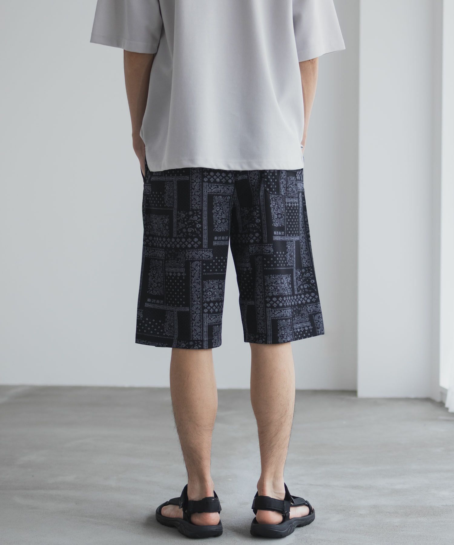 NAVY ハニカムメッシュショートパンツ メンズ商品サムネイル-9