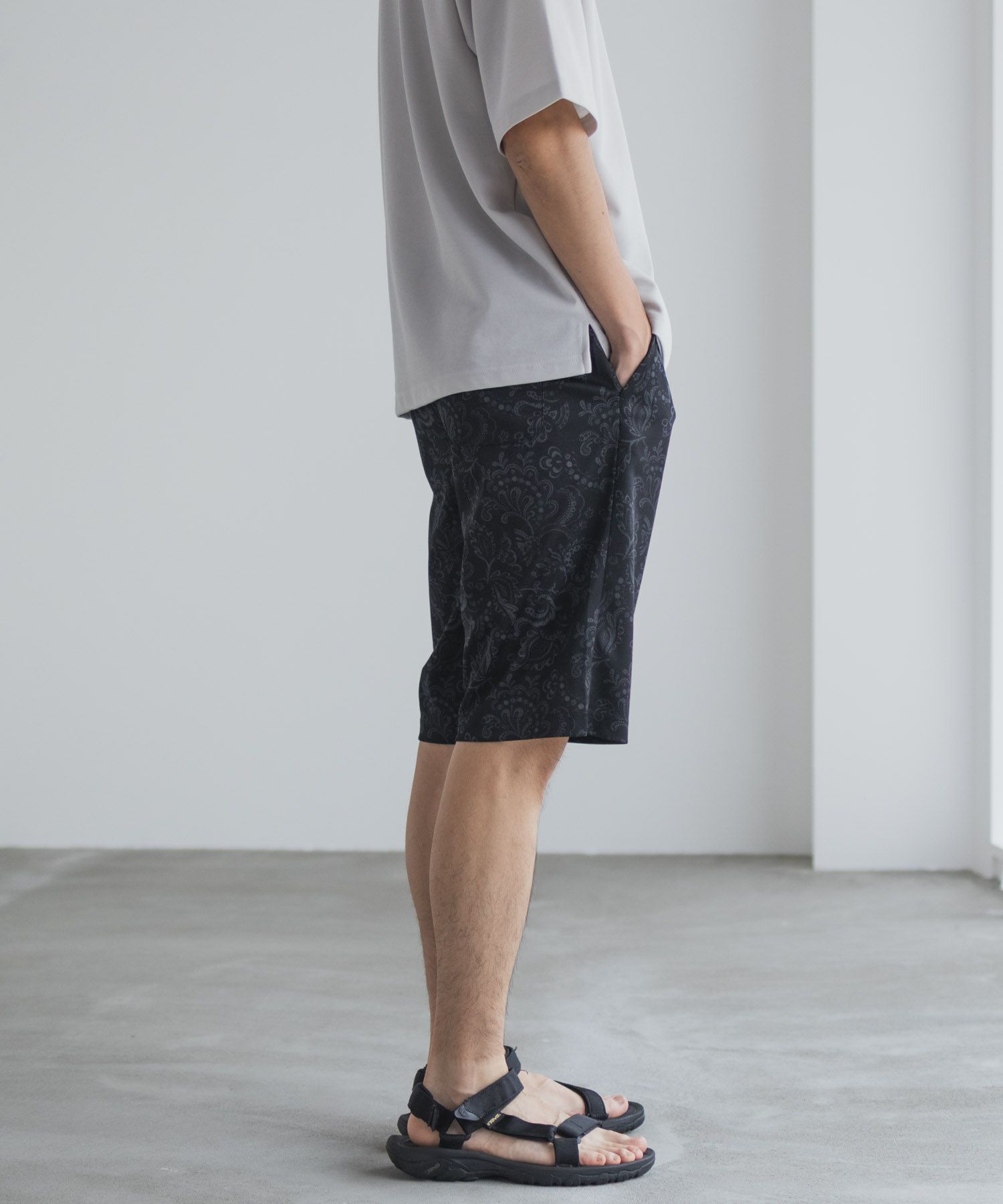 NAVY ハニカムメッシュショートパンツ メンズ商品サムネイル-18