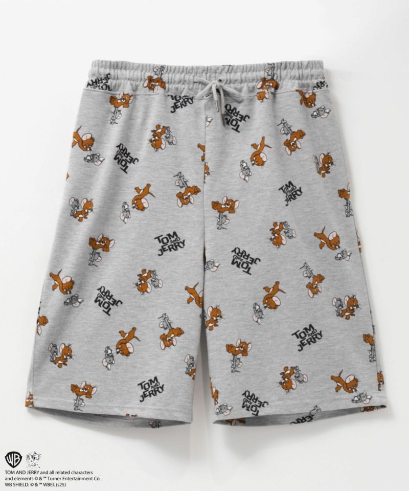 キャラクター総柄ハーフパンツ メンズ商品画像-1