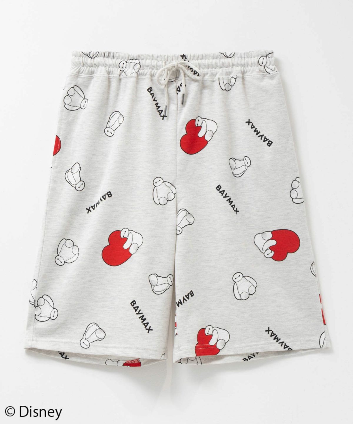 キャラクター総柄ハーフパンツ メンズ