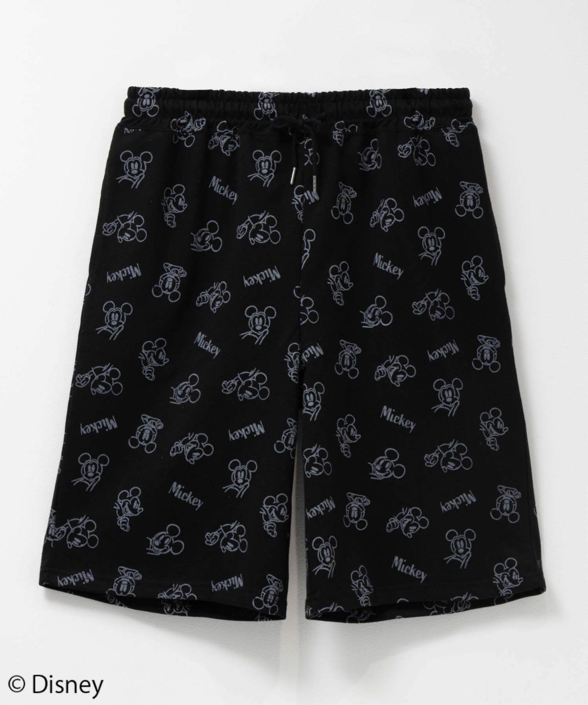 キャラクター総柄ハーフパンツ メンズ