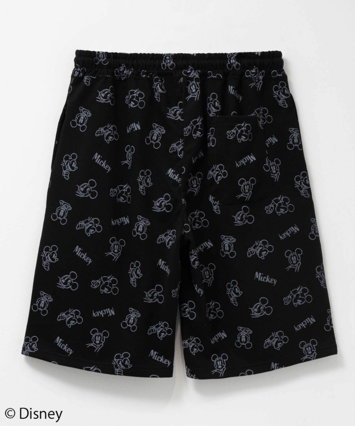 キャラクター総柄ハーフパンツ メンズ