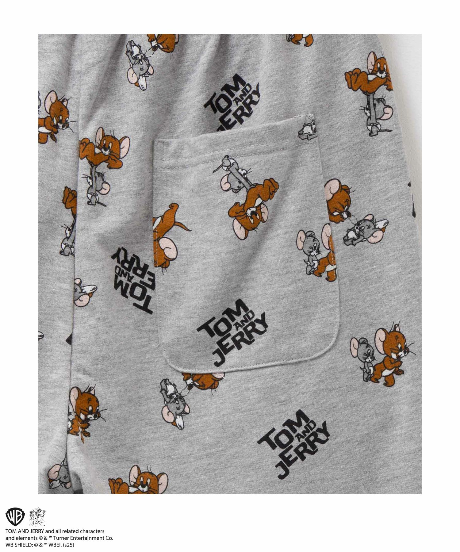 キャラクター総柄ハーフパンツ メンズ商品サムネイル-9