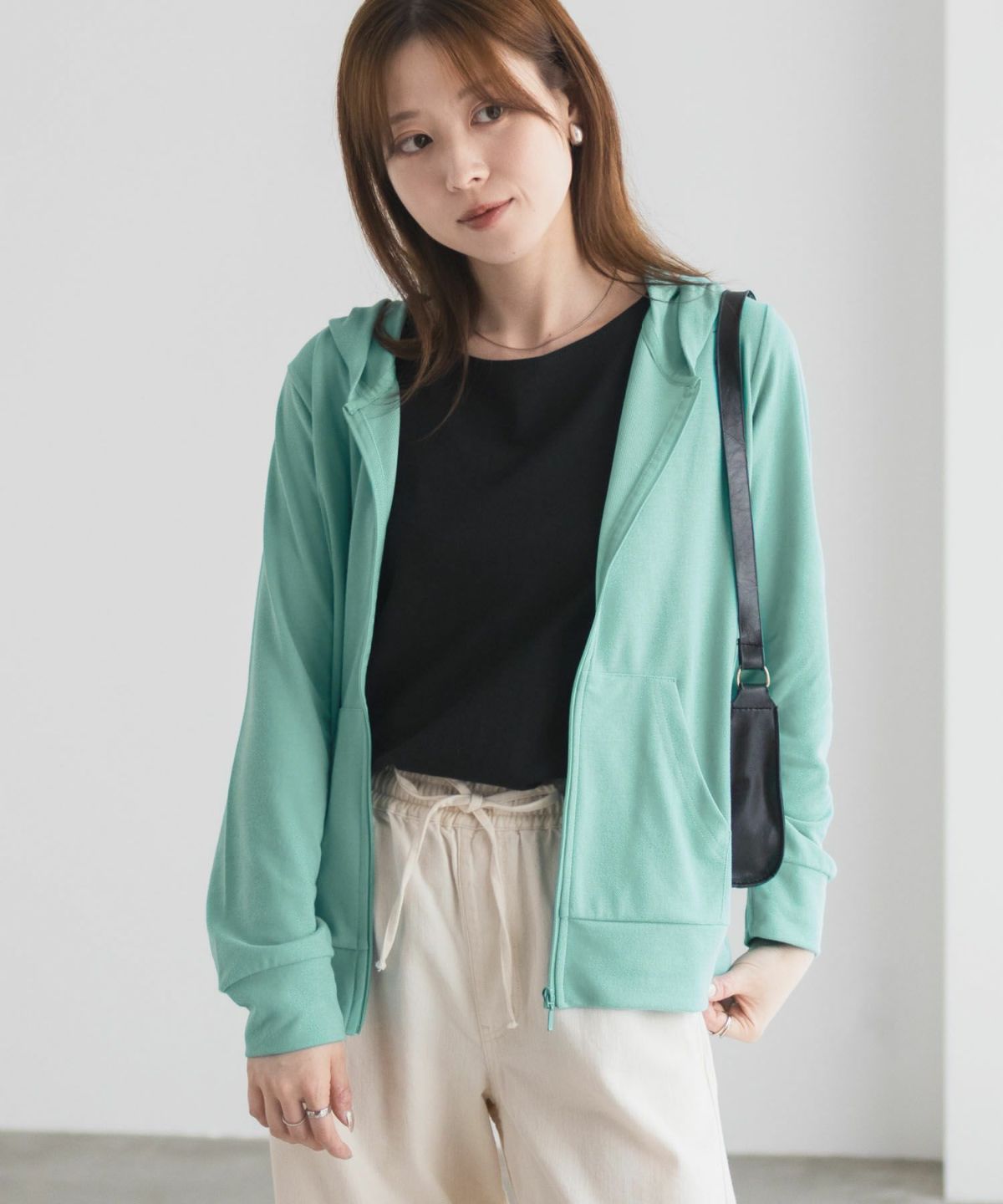  [期間限定価格]UVカット ドライジップパーカー レディース