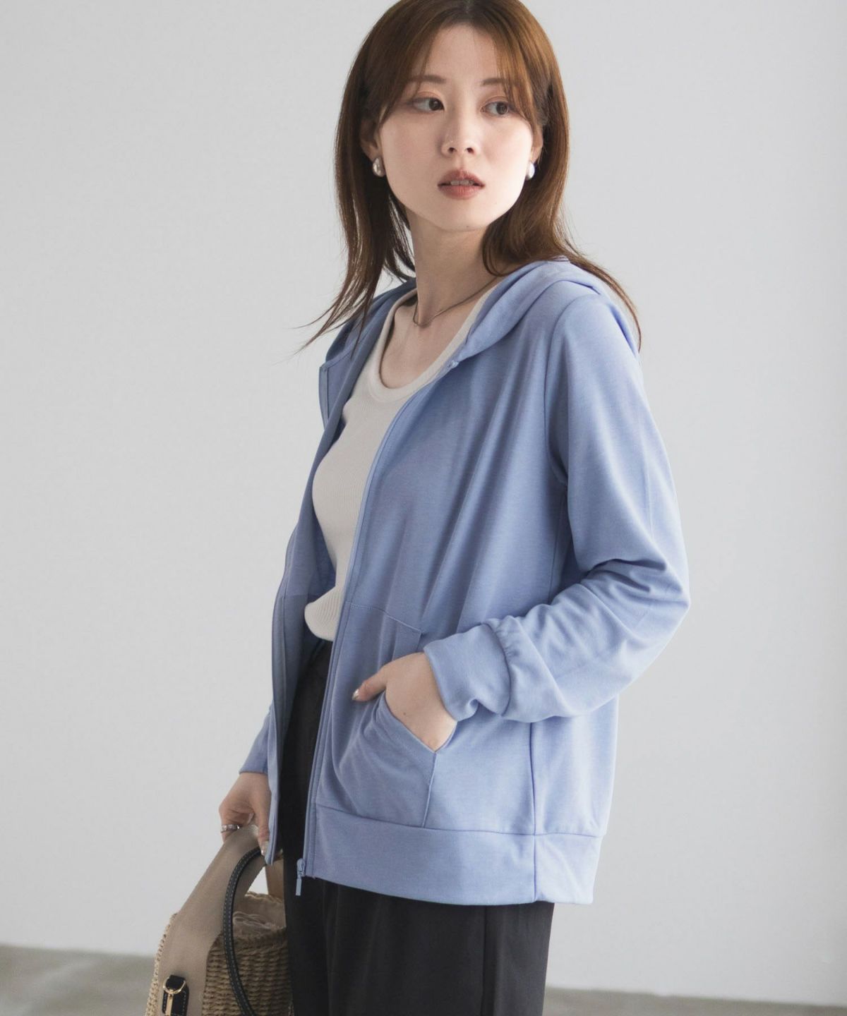  [期間限定価格]UVカット ドライジップパーカー レディース