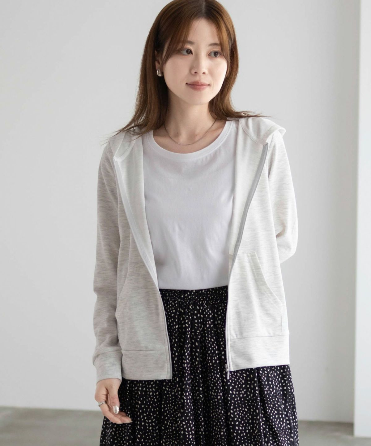  [期間限定価格]UVカット ドライジップパーカー レディース