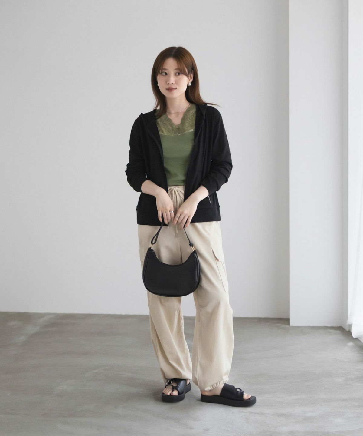  [期間限定価格]UVカット ドライジップパーカー レディース