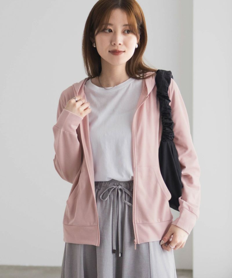 UVカット ドライジップパーカー レディース商品画像-16