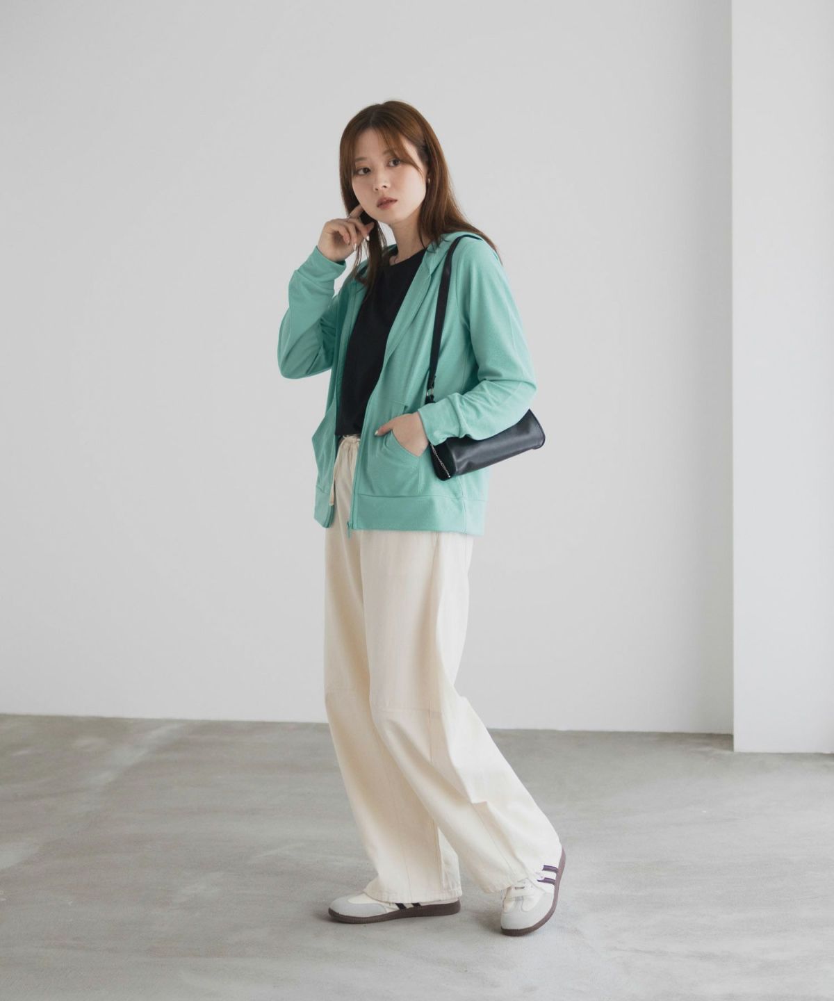  [期間限定価格]UVカット ドライジップパーカー レディース