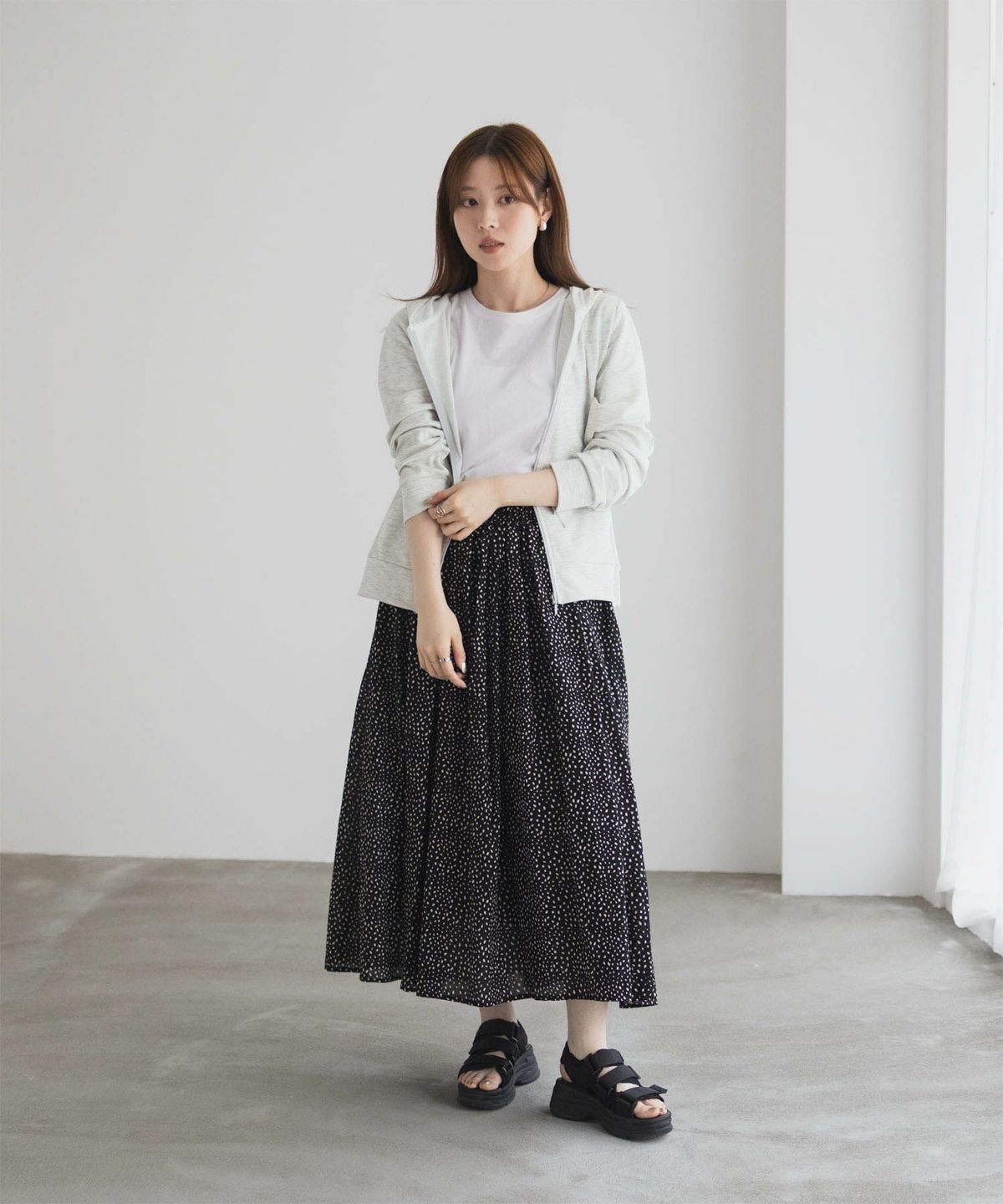  [期間限定価格]UVカット ドライジップパーカー レディース