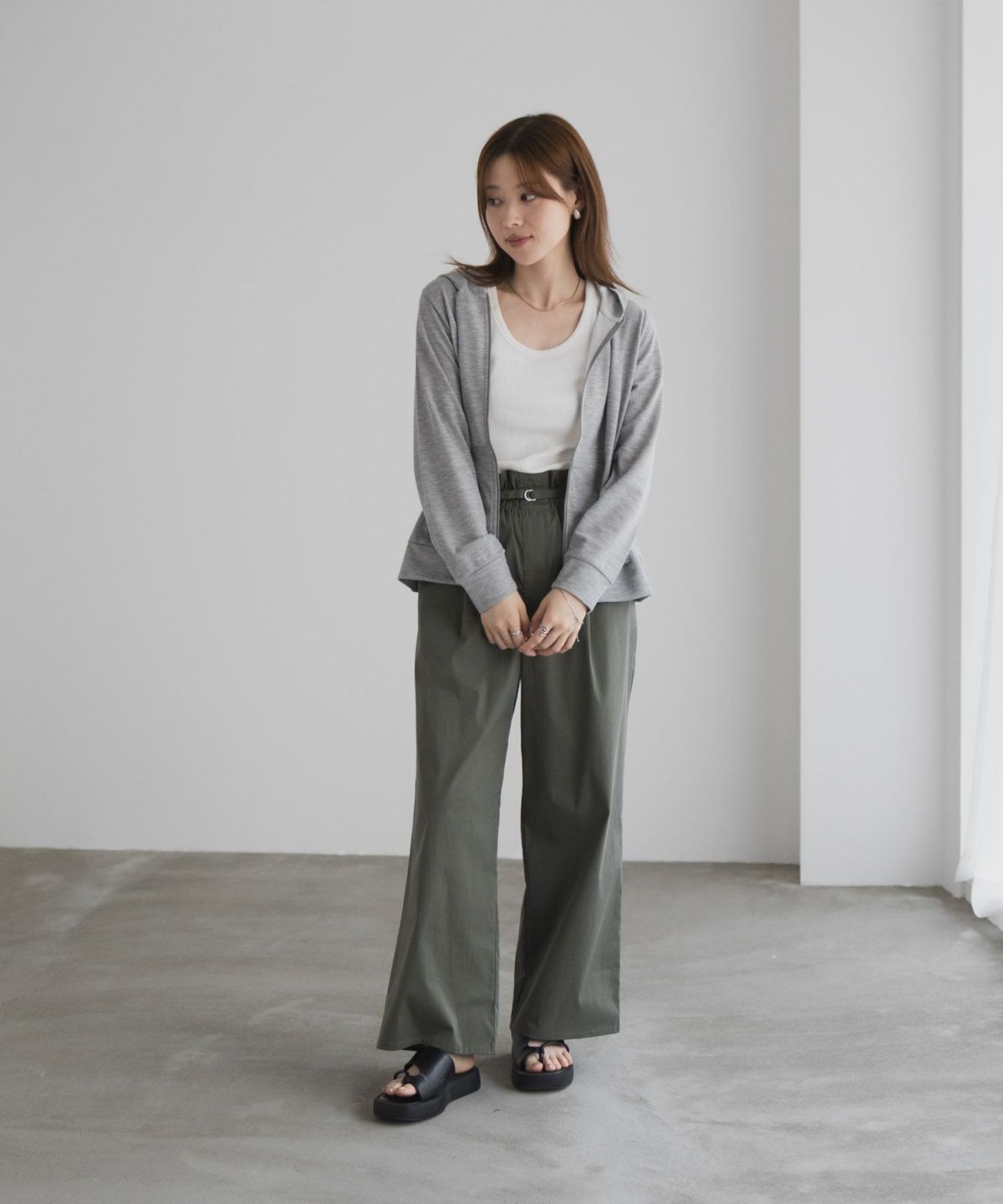  [期間限定価格]UVカット ドライジップパーカー レディース