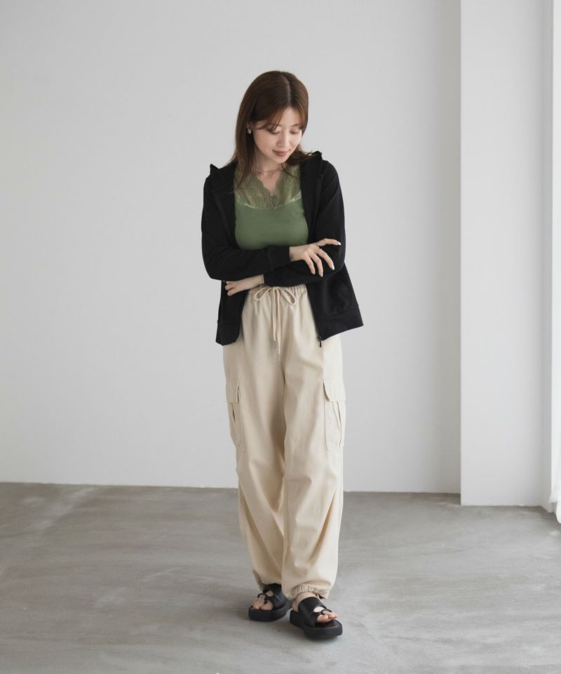 UVカット ドライジップパーカー レディース商品画像-36