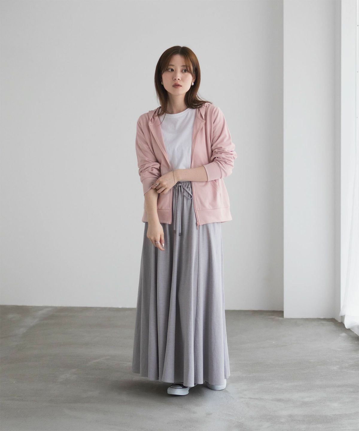  [期間限定価格]UVカット ドライジップパーカー レディース