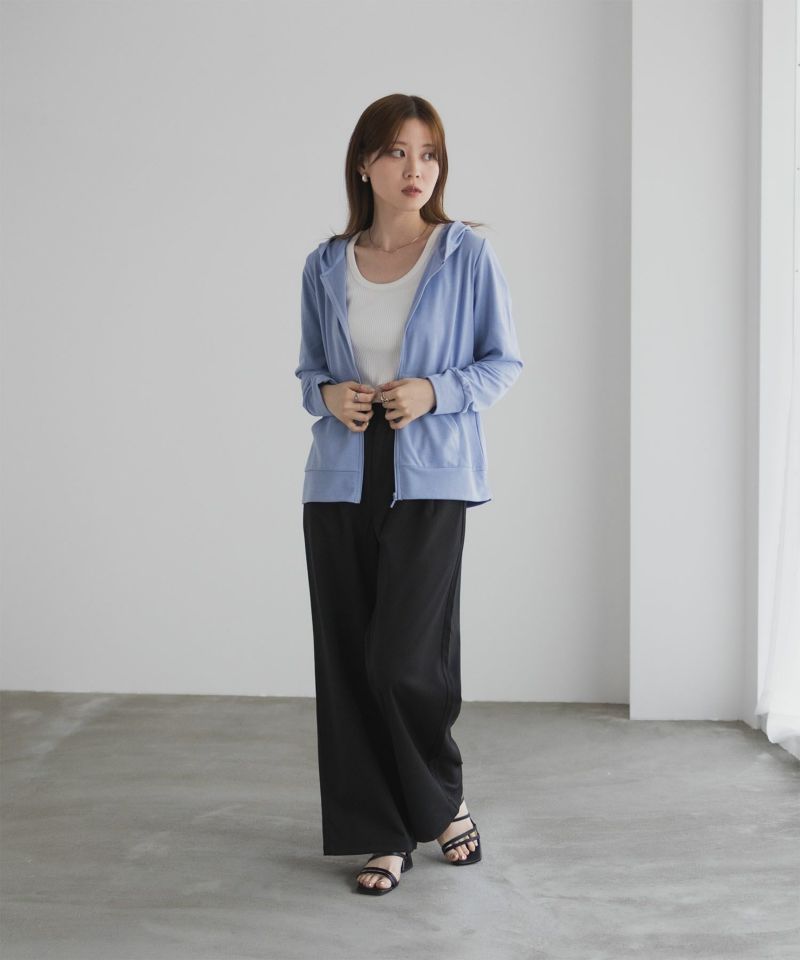 UVカット ドライジップパーカー レディース商品画像-39