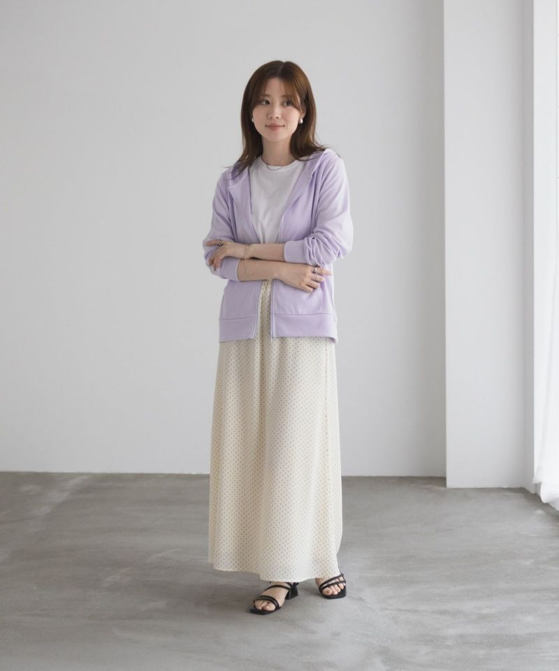 UVカット ドライジップパーカー レディース商品画像-40