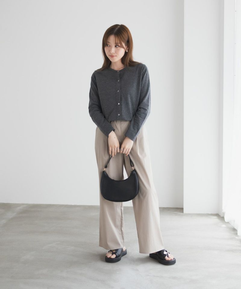 UVカット ドット釦カーディガン レディース商品画像-18