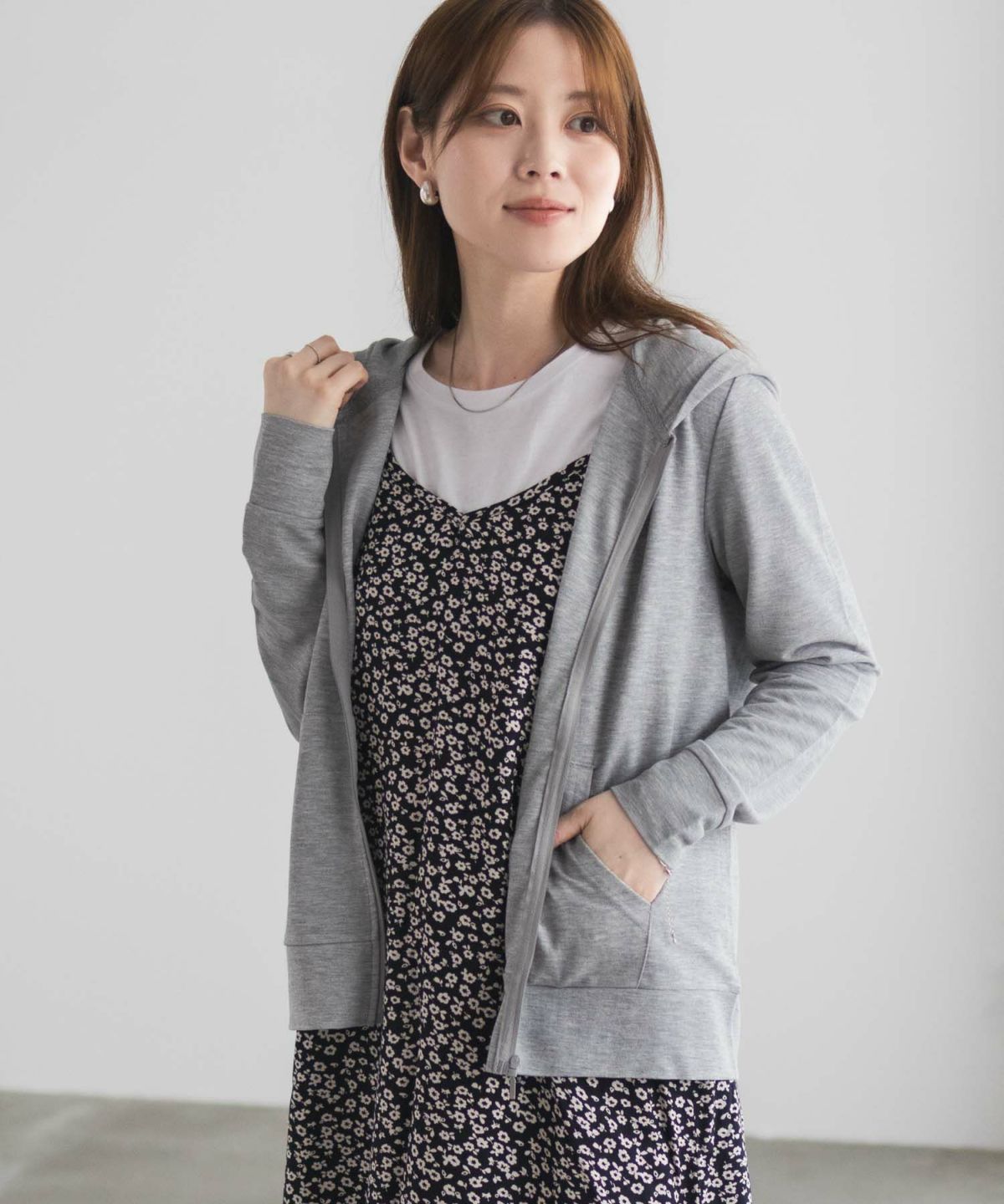  [期間限定価格]UVカット パーカー レディース