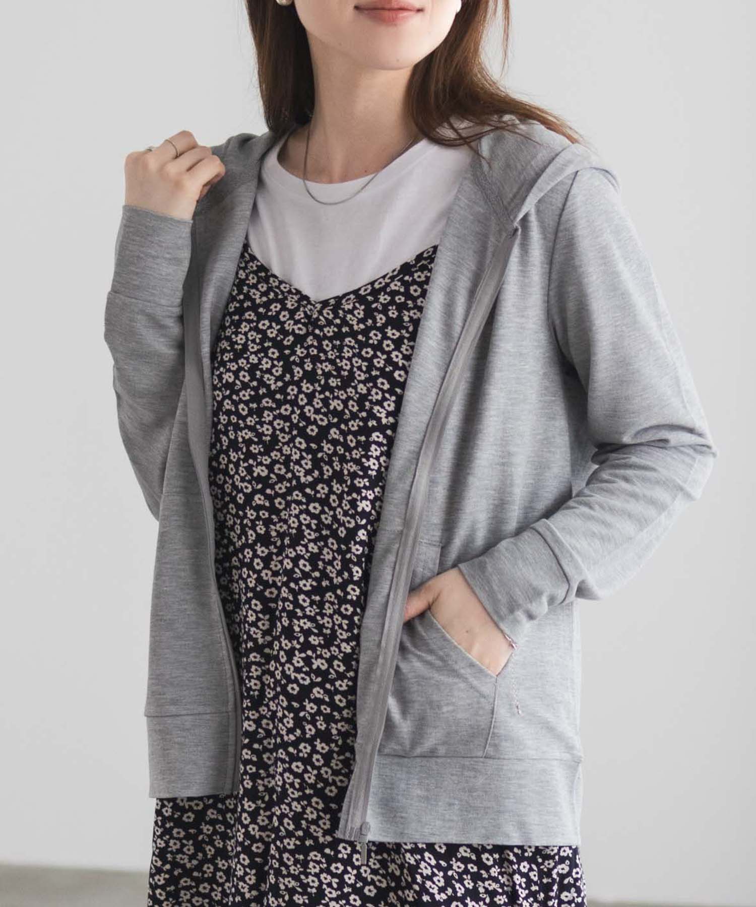  [期間限定価格]UVカット パーカー レディース