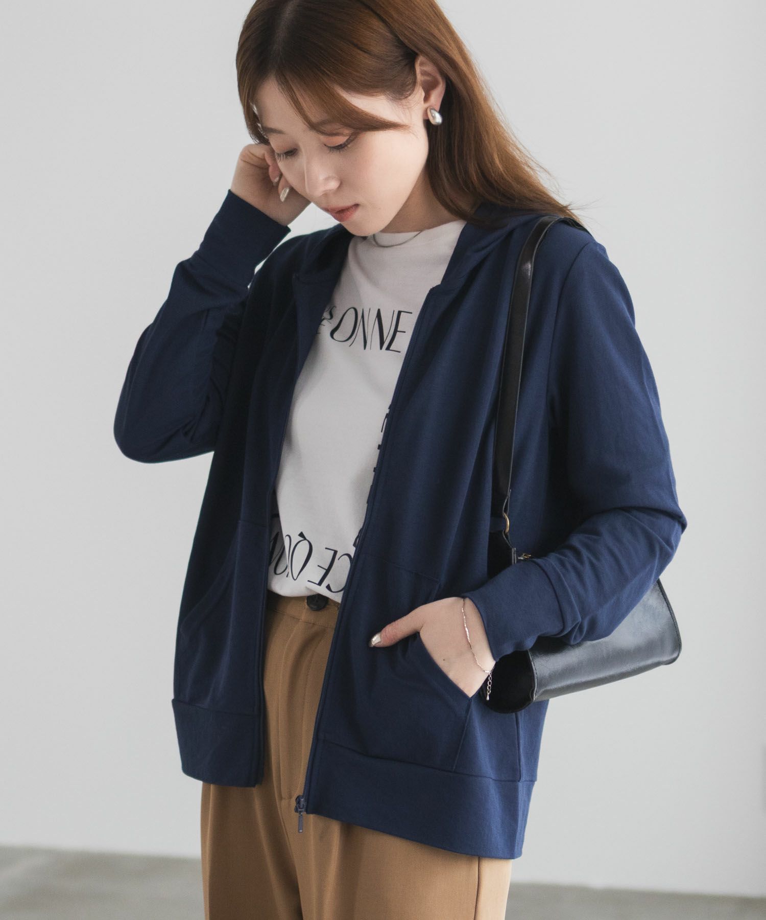  [期間限定価格]UVカット パーカー レディース
