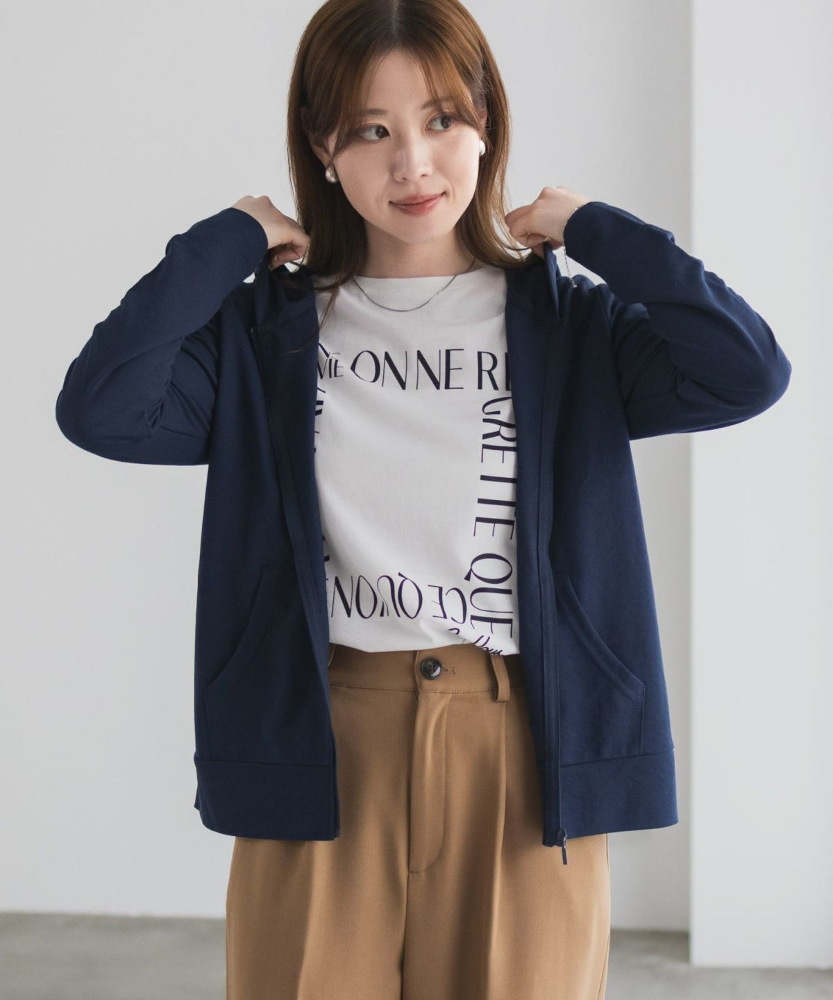  [期間限定価格]UVカット パーカー レディース