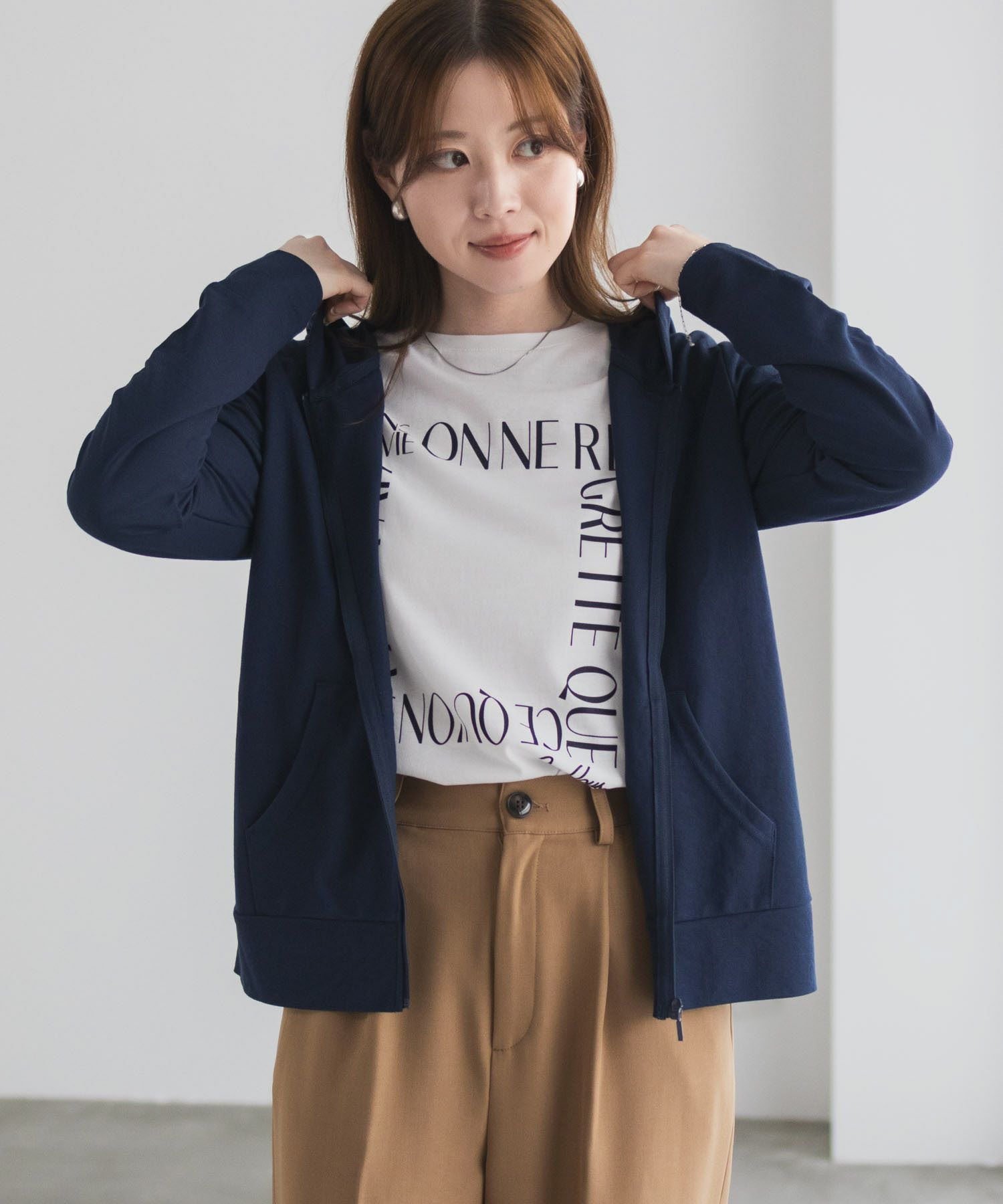  [期間限定価格]UVカット パーカー レディース