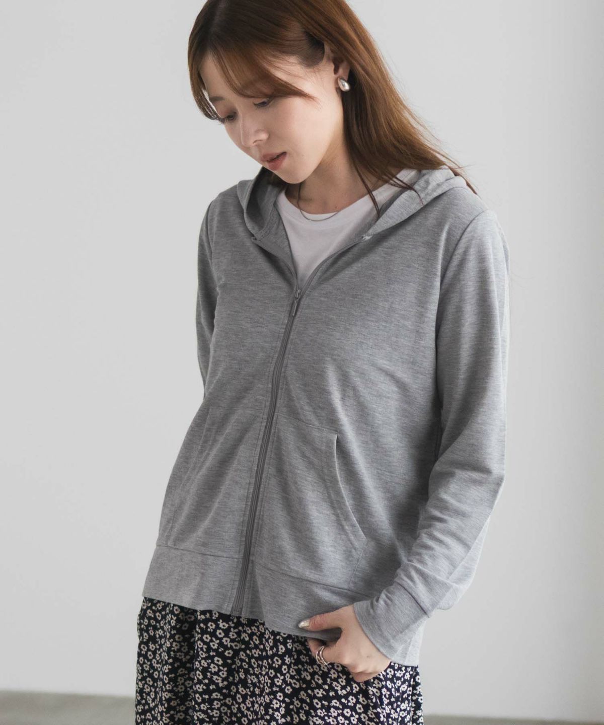  [期間限定価格]UVカット パーカー レディース