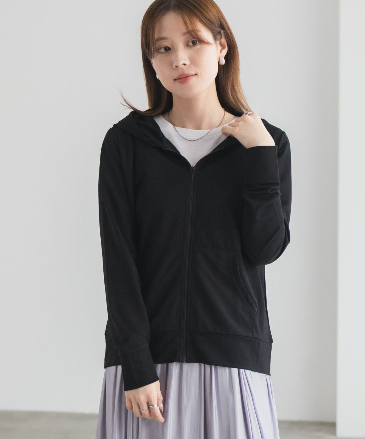  [期間限定価格]UVカット パーカー レディース