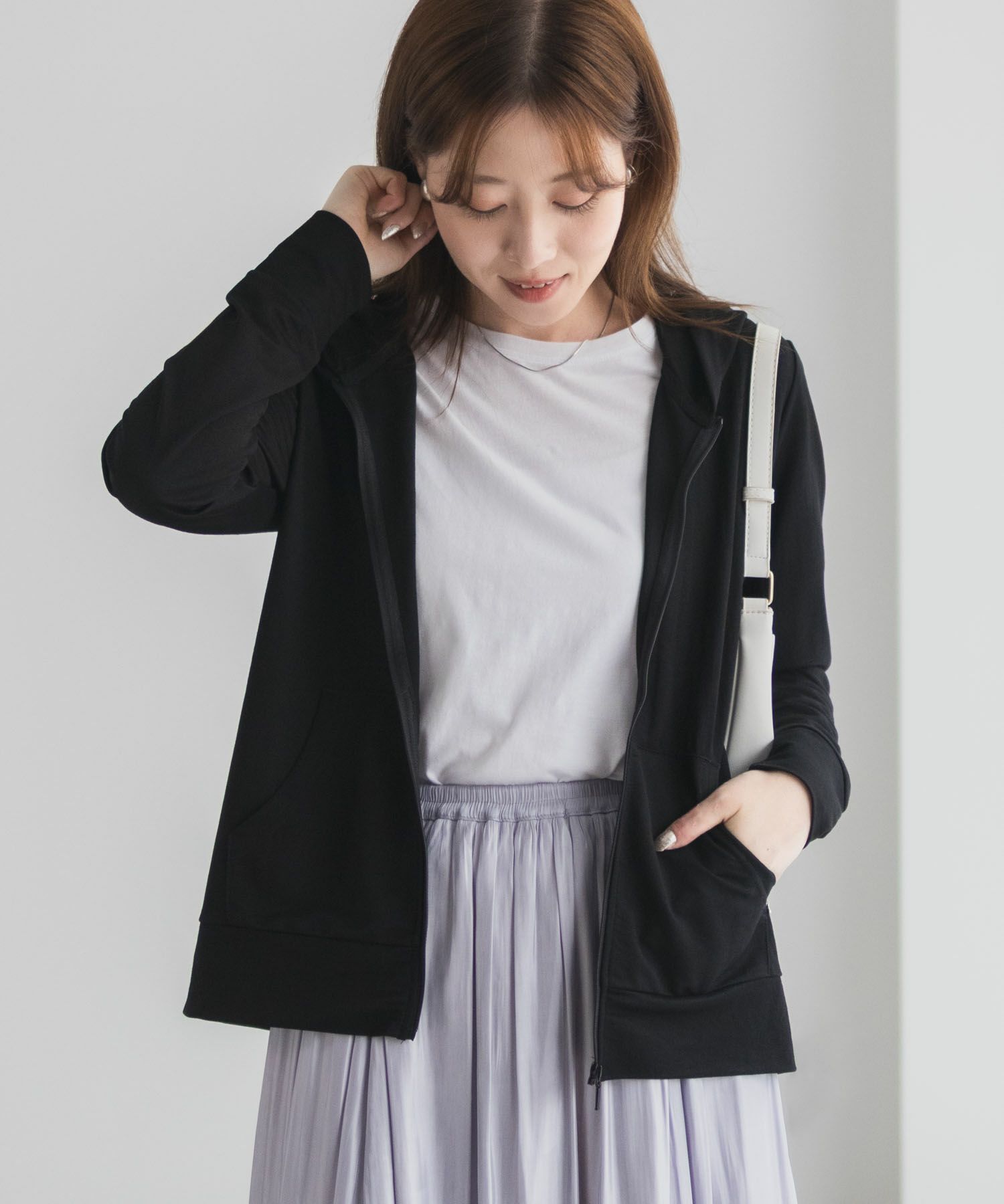  [期間限定価格]UVカット パーカー レディース