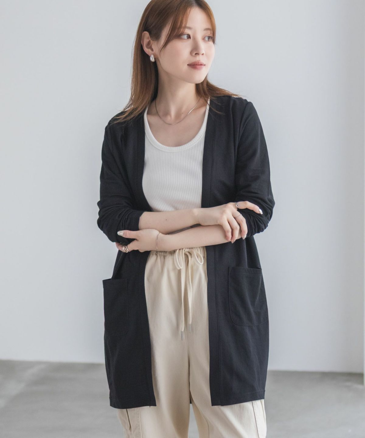 [期間限定価格]UVカット トッパーカーディガン レディース