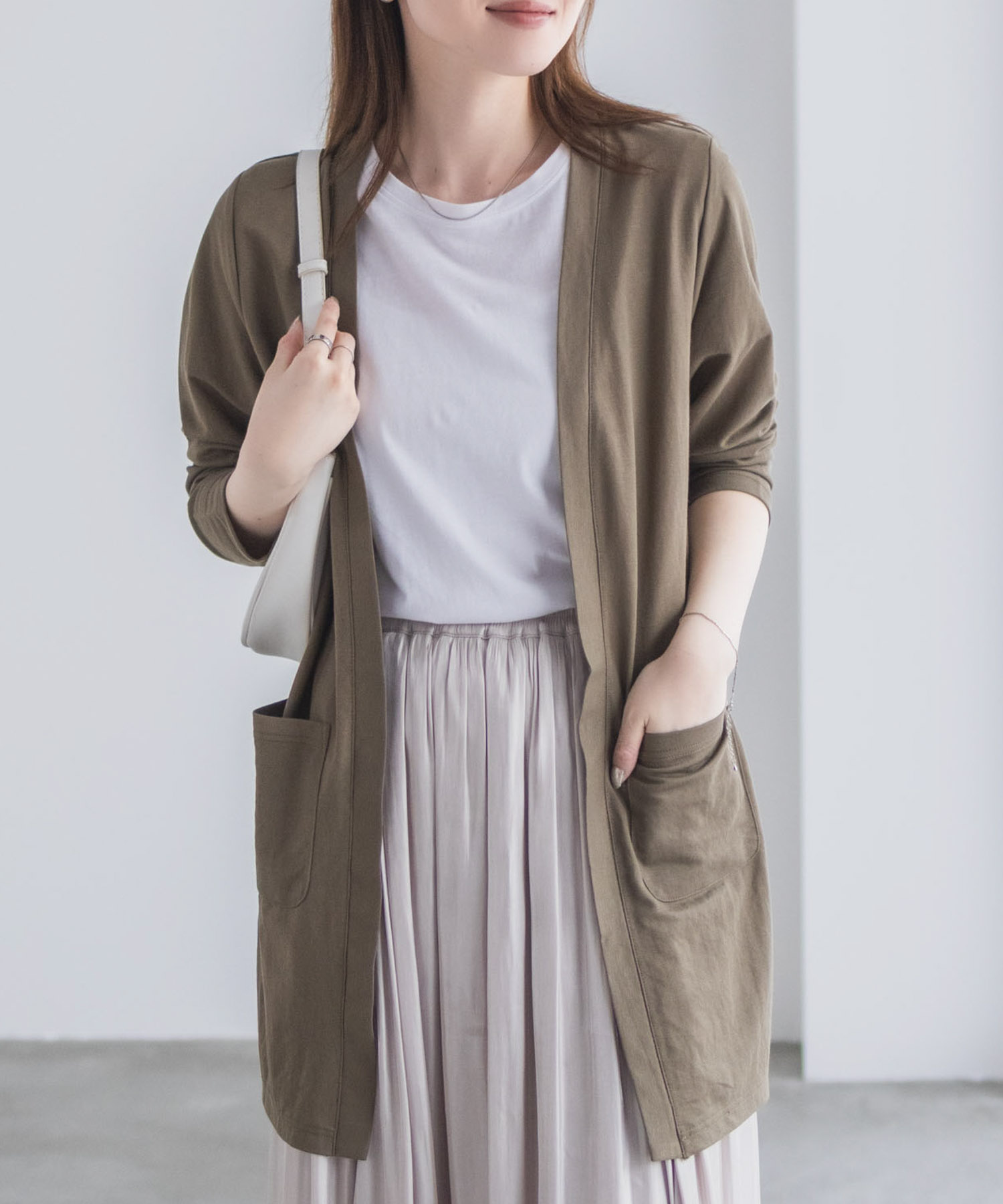 UVカット トッパーカーディガン レディース商品画像-3