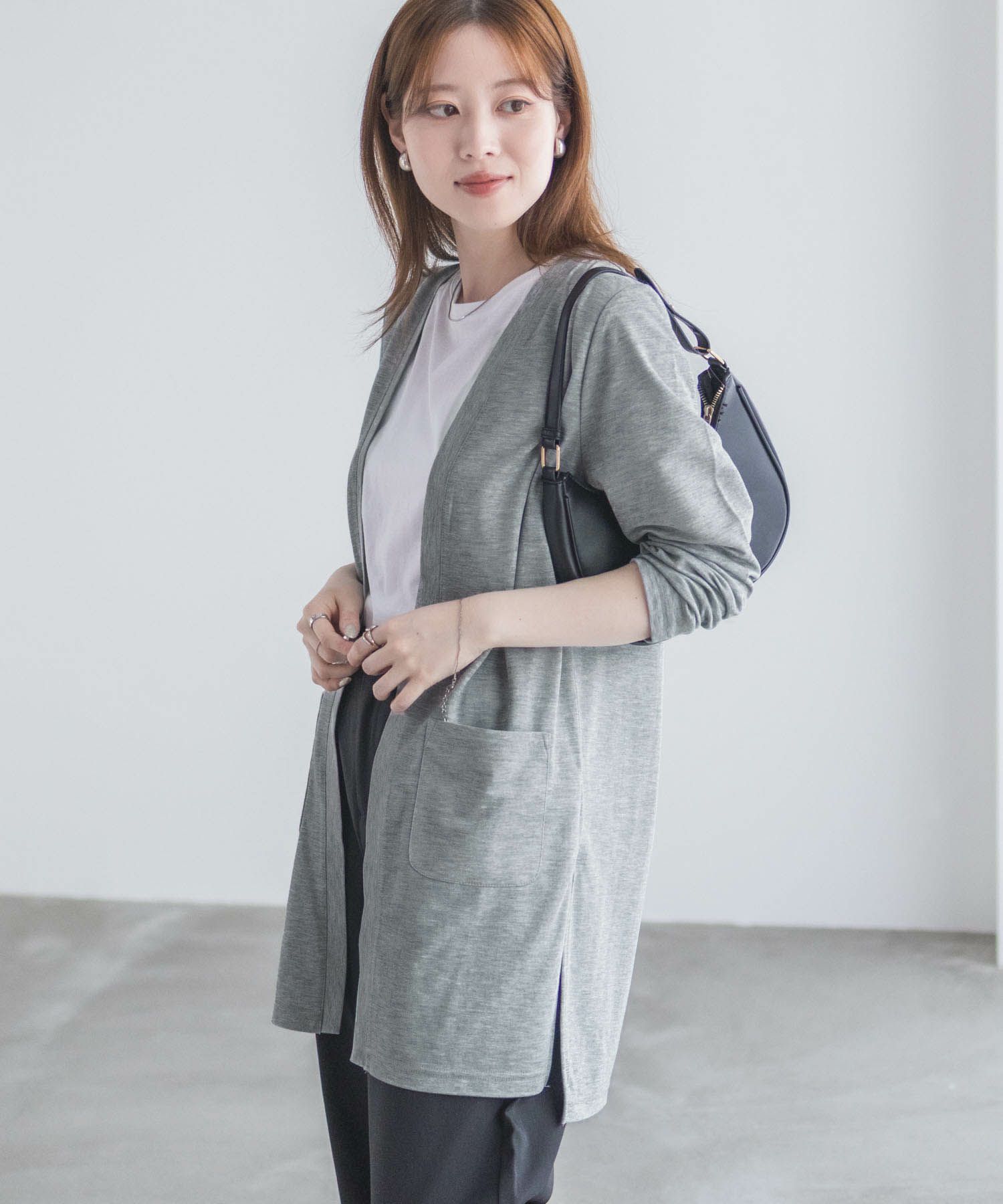 UVカット トッパーカーディガン レディース商品サムネイル-8