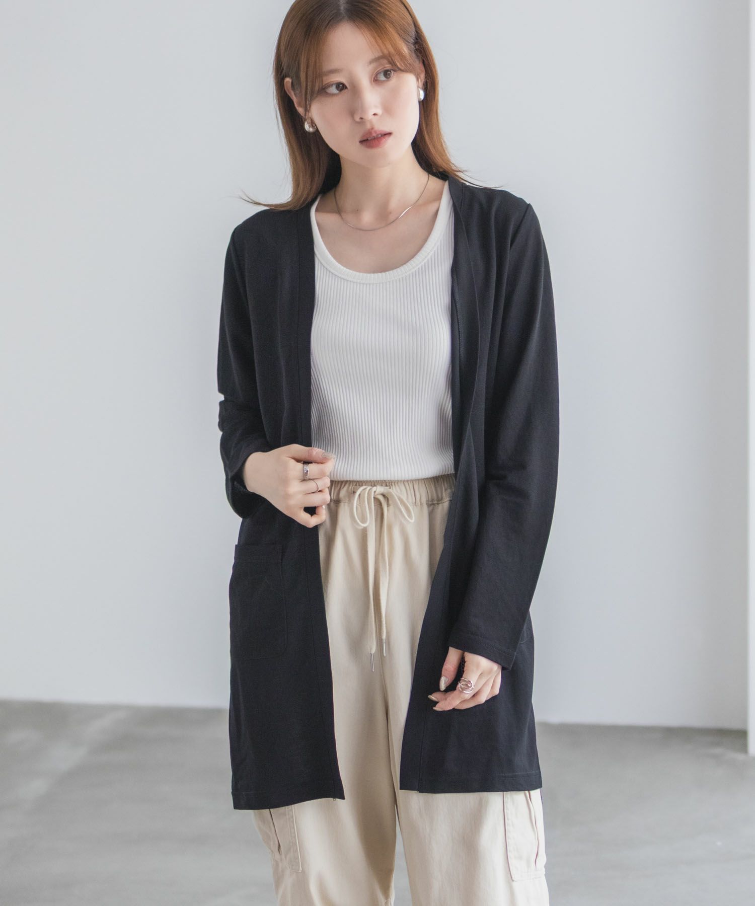 UVカット トッパーカーディガン レディース商品画像-12