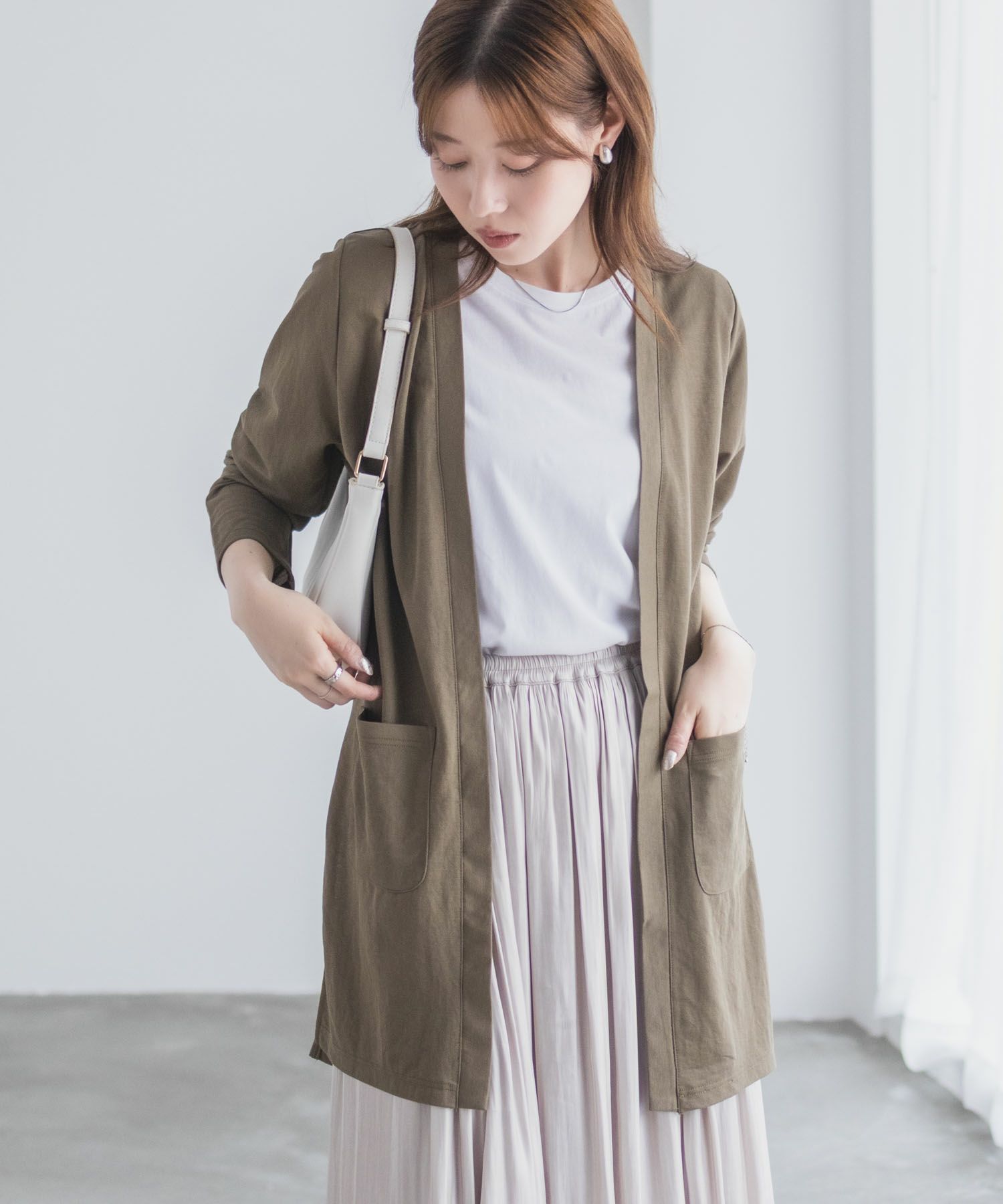 UVカット トッパーカーディガン レディース商品サムネイル-19