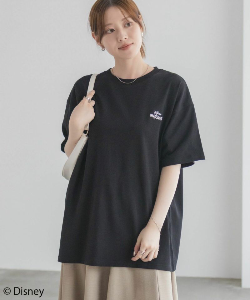 Disney マリー / ランダム刺繍Tシャツ レディース メール便 対応商品商品画像-4