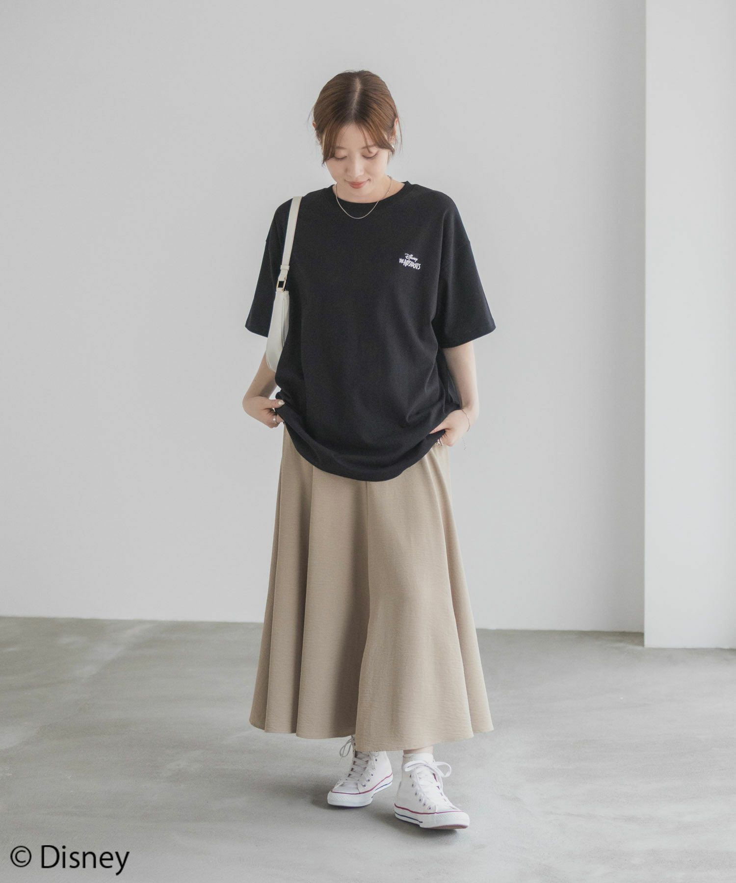 Disney マリー / ランダム刺繍Tシャツ レディース メール便 対応商品商品サムネイル-10