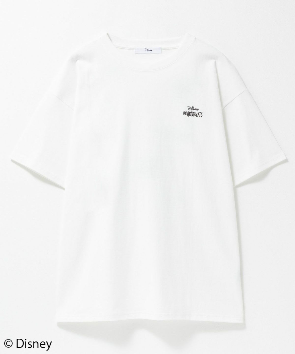 Disney マリー / ランダム刺繍Tシャツ レディース ネコポス 対応商品