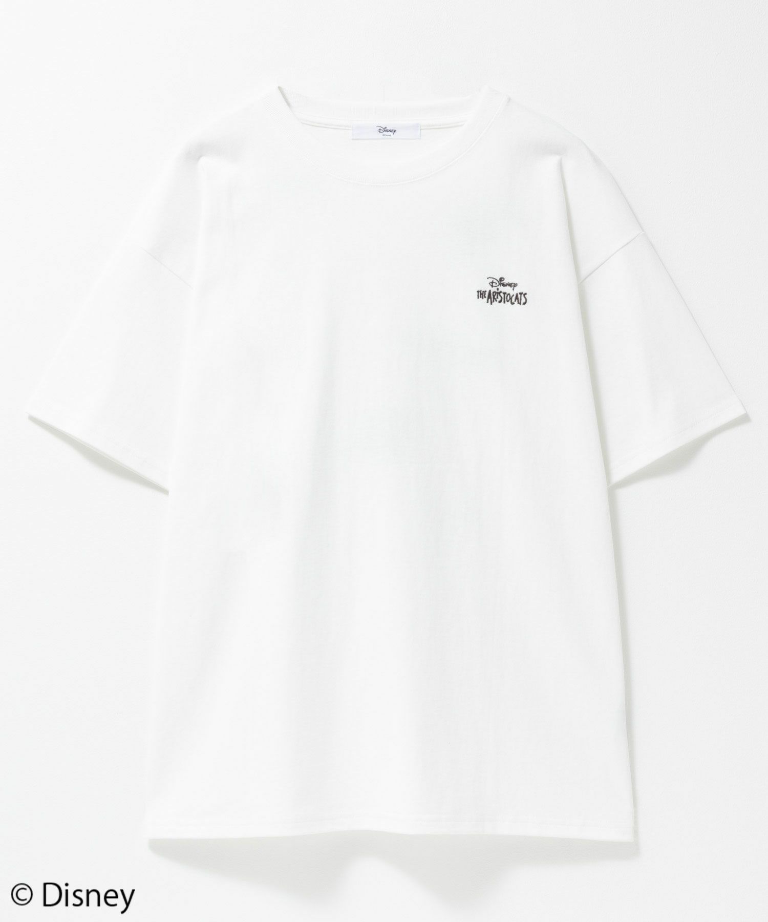 Disney マリー / ランダム刺繍Tシャツ レディース メール便 対応商品商品サムネイル-19