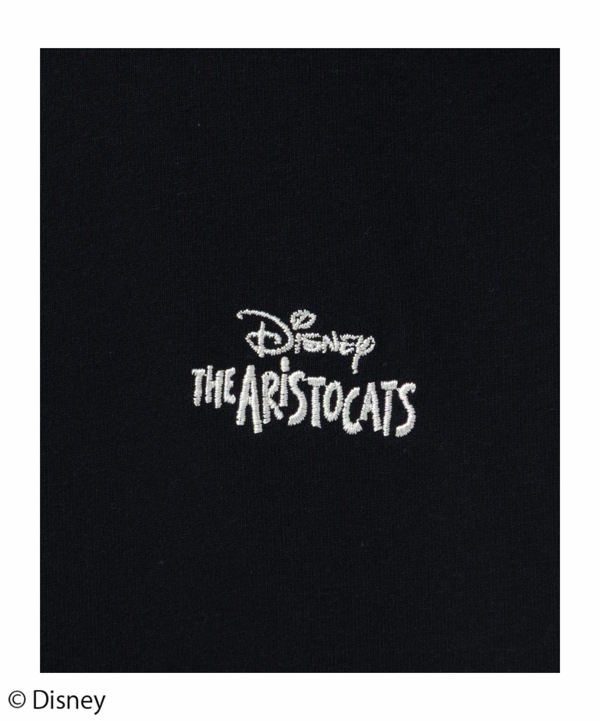 Disney マリー / ランダム刺繍Tシャツ レディース ネコポス 対応商品