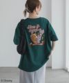 Disney わんわん物語 レディー＆トランプ / サガラ刺繍Tシャツ レディース ネコポス 対応商品