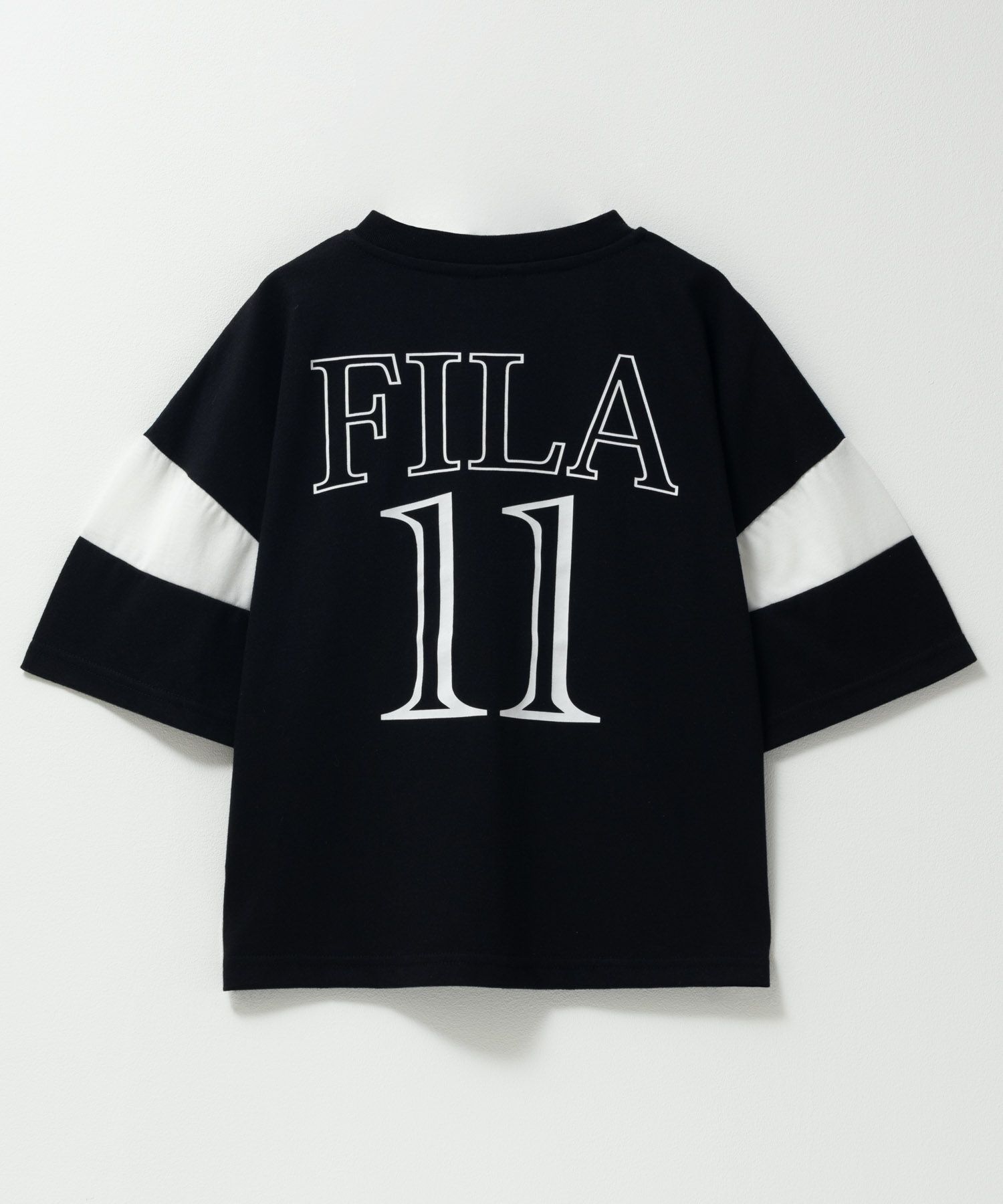 FILA ビッグサイズナンバリングTシャツ キッズ メール便 対応商品商品サムネイル-2