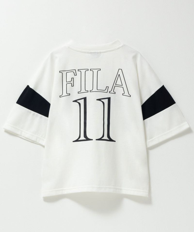 FILA ビッグサイズナンバリングTシャツ キッズ メール便 対応商品商品画像-4