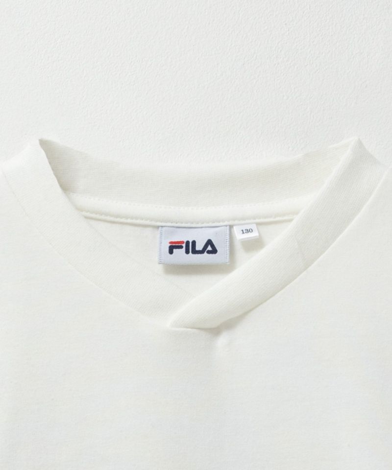 FILA  ビッグサイズナンバリングTシャツ キッズ メール便 対応商品商品画像-9